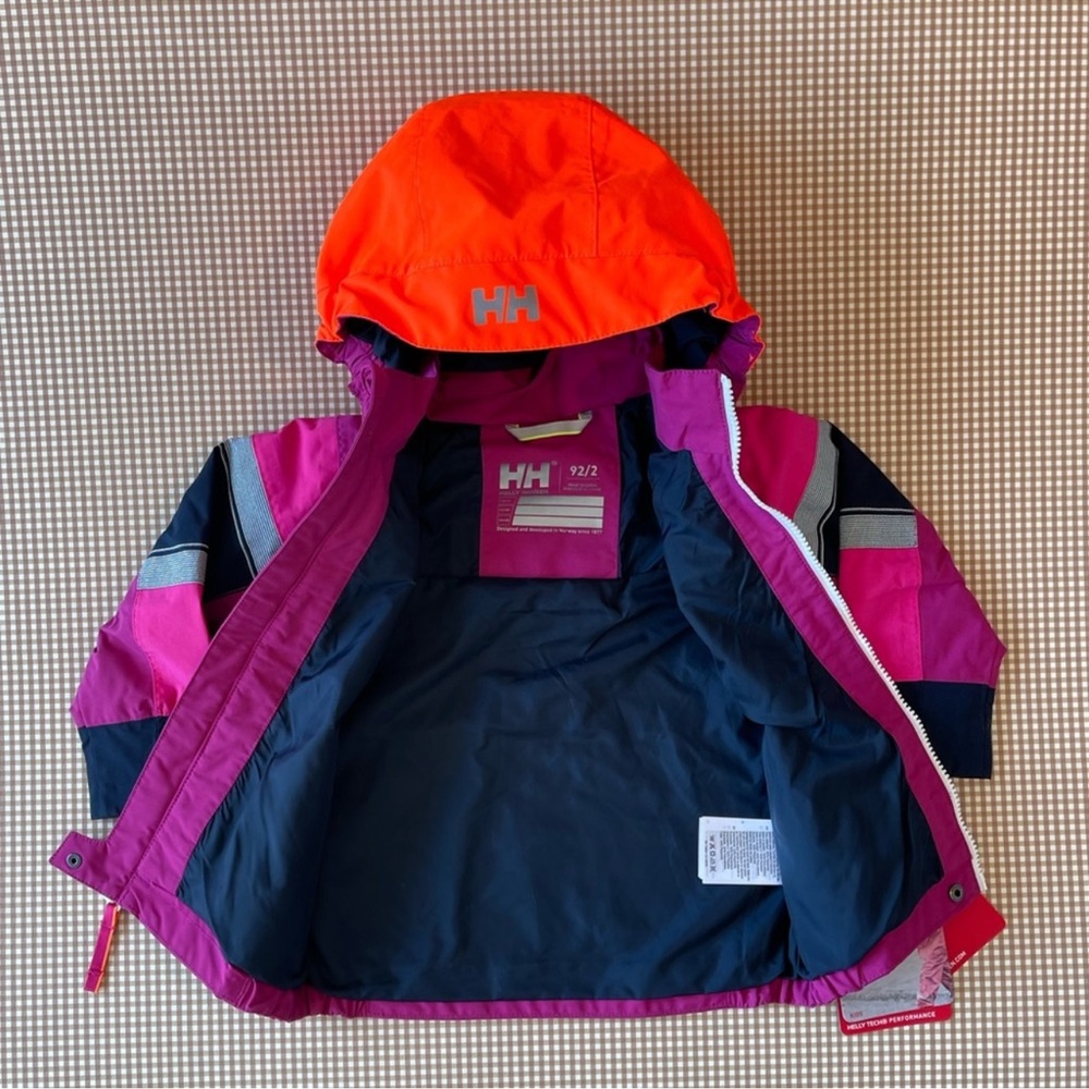 Helly Hansen Waterproof toddler girl Jacket. Size 2. NWT - Picture 2 of 15